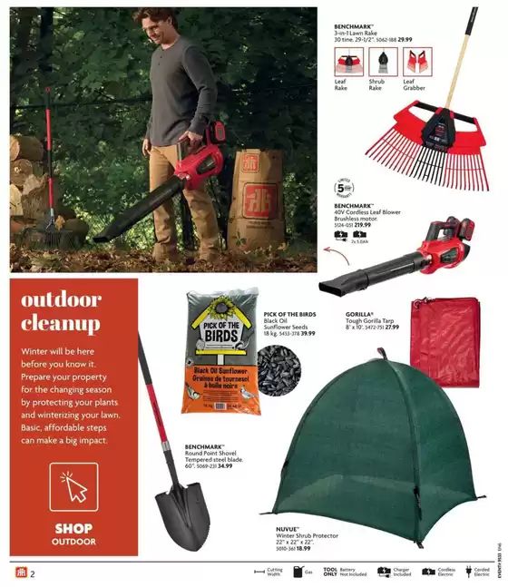 Wide range of offers