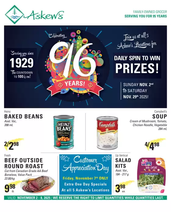 Askews Foods catalogue in Maniwaki | Everything you need | 2025-11-03T00:00:00.000Z - 2025-11-08T00:00:00.000Z