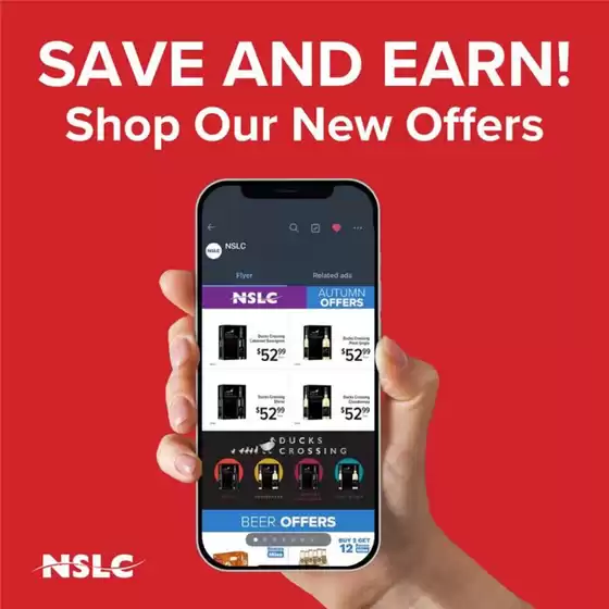 NSLC catalogue in Waterloo QC | Save and earn with our new and exciting offers! | 2025-11-03T00:00:00.000Z - 2025-11-13T00:00:00.000Z