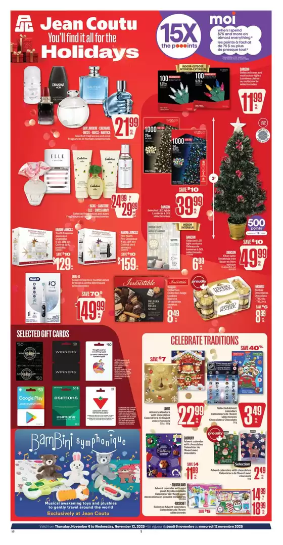 Jean Coutu catalogue in Montreal | Offers for bargain hunters | 2025-11-06T00:00:00.000Z - 2025-11-12T00:00:00.000Z