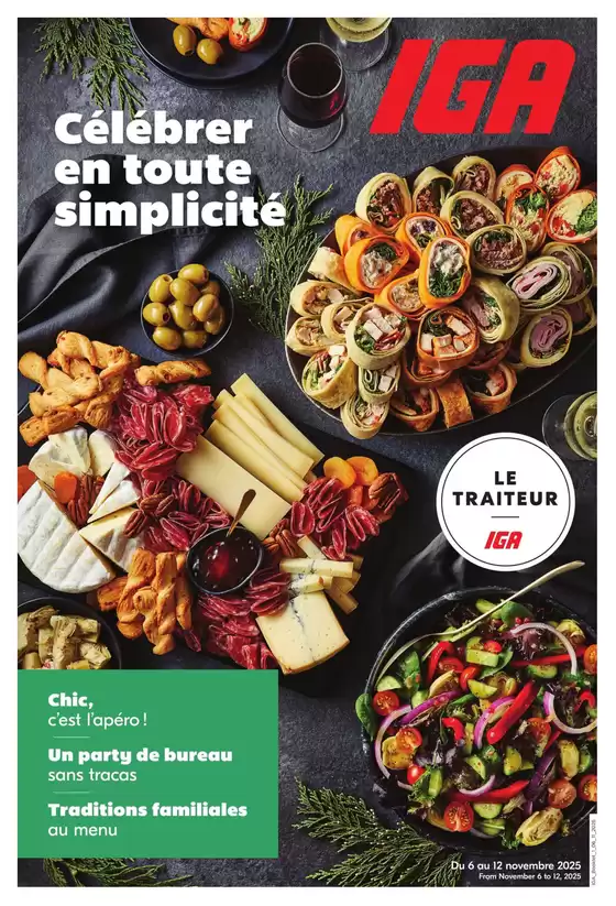 IGA catalogue in Trois-Rivières | Themed Brochure | 2025-11-06T00:00:00.000Z - 2025-11-12T00:00:00.000Z