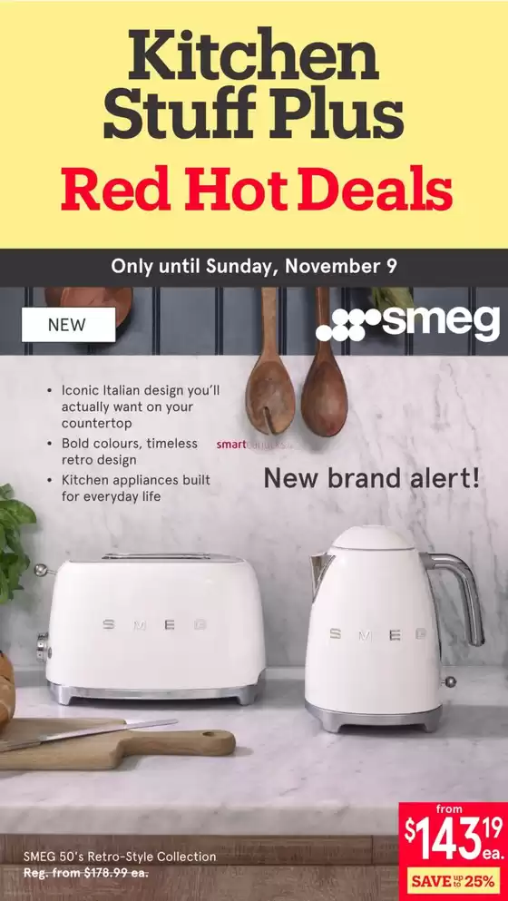 Kitchen Stuff Plus weeky flyer