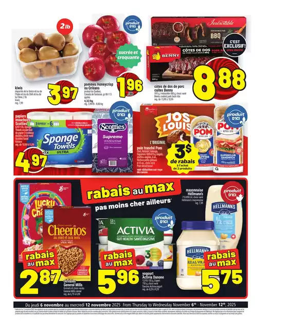 Metro weekly flyer Quebec