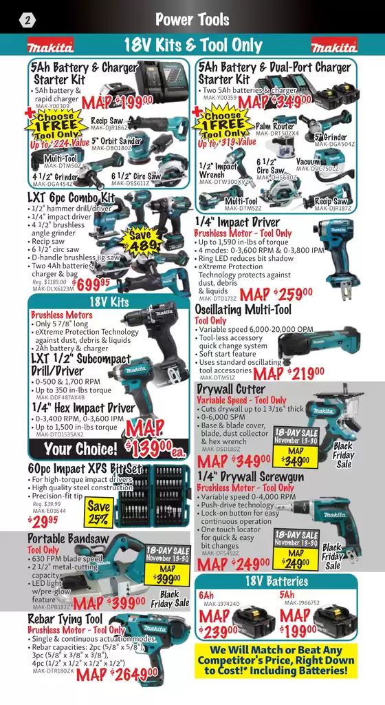 KMS Tools November Flyer