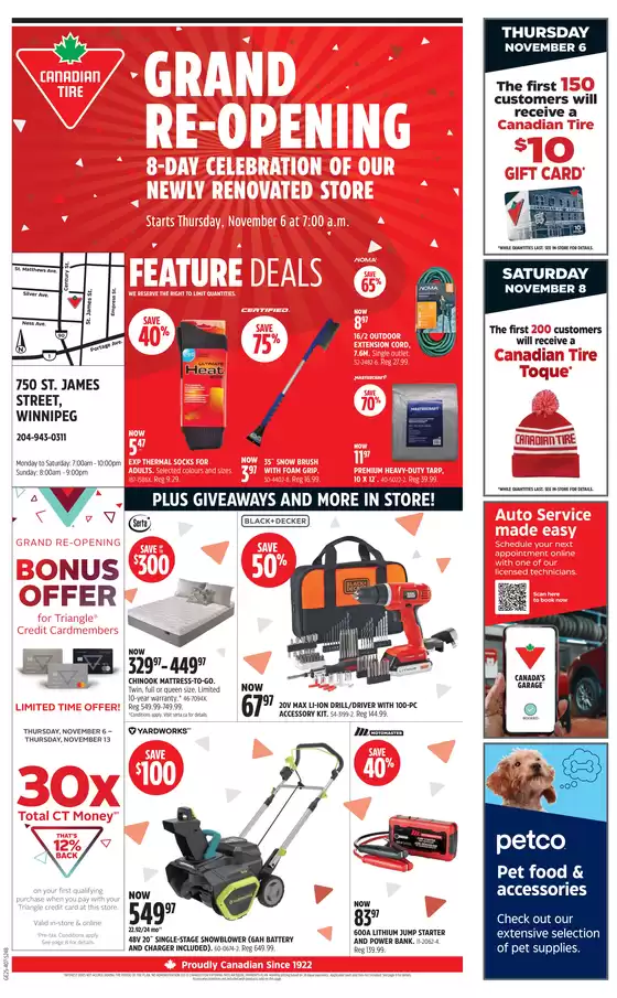 Canadian Tire catalogue in Abbotsford | Wide range of offers | 2025-11-06T00:00:00.000Z - 2025-11-13T00:00:00.000Z