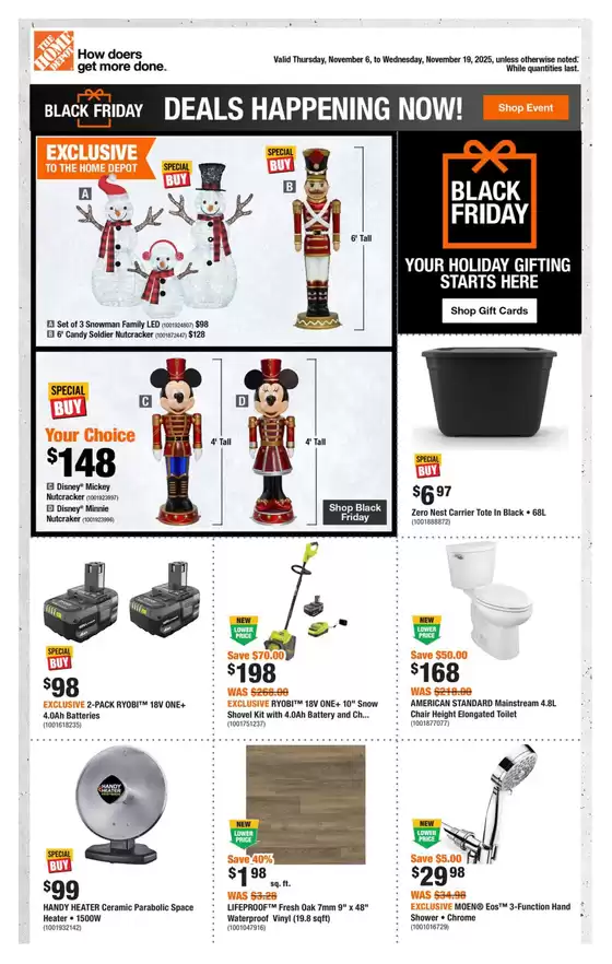 Home Depot catalogue in Falher | Flyer_CP | 2025-11-06T00:00:00.000Z - 2025-11-19T00:00:00.000Z