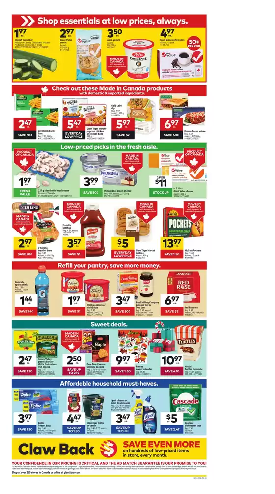 Exclusive deals and bargains