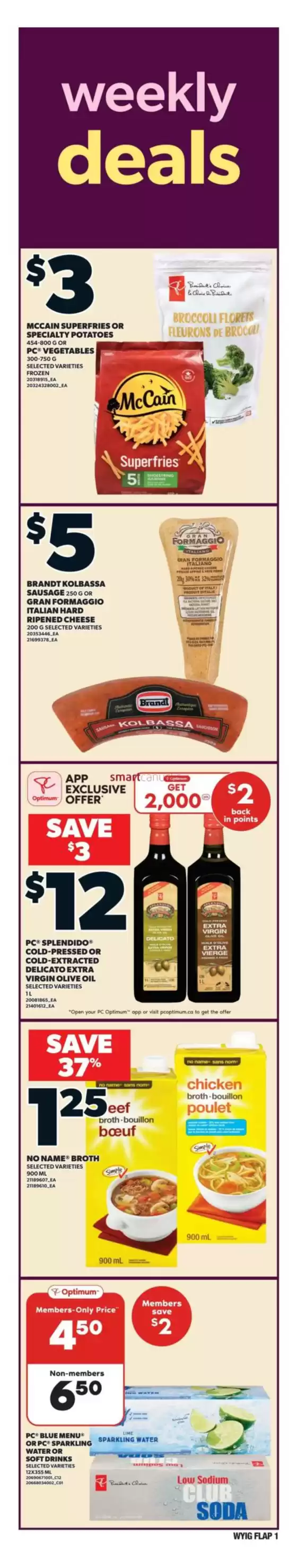 Independent Grocer weeky flyer