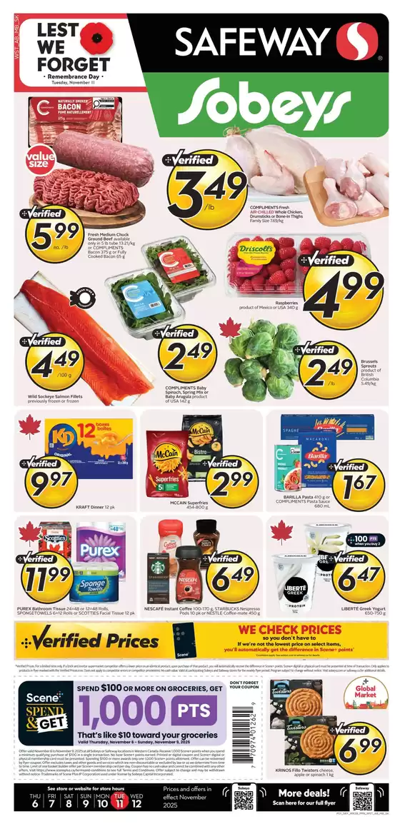 Sobeys catalogue in Georgetown | Our best offers for you | 2025-11-06T00:00:00.000Z - 2025-11-12T00:00:00.000Z