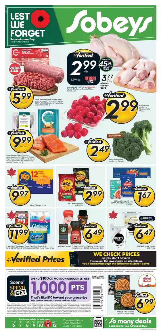 Sobeys catalogue in Georgetown | Discounts and promotions | 2025-11-06T00:00:00.000Z - 2025-11-12T00:00:00.000Z