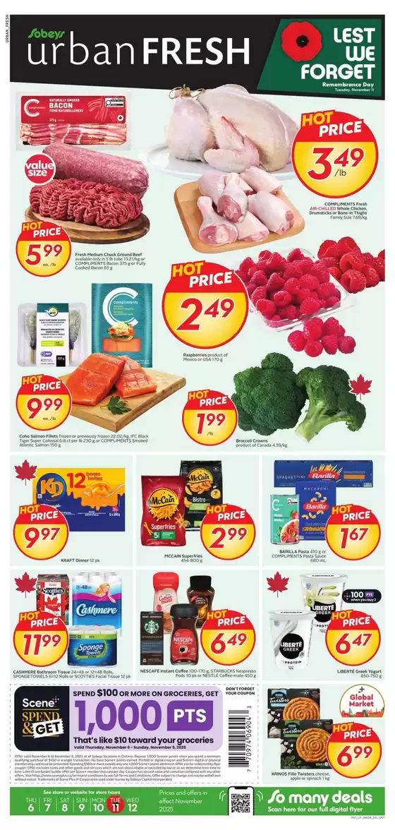 Sobeys catalogue in Georgetown | Offers for bargain hunters | 2025-11-06T00:00:00.000Z - 2025-11-12T00:00:00.000Z