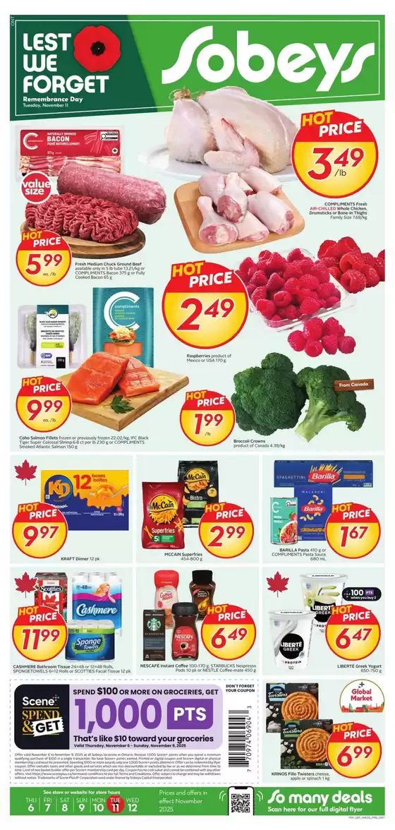 Sobeys Weekly ad
