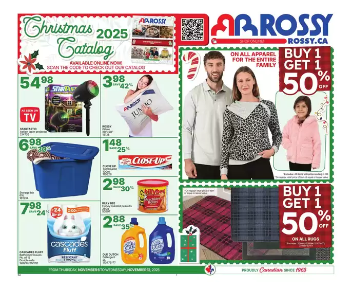 Rossy catalogue in Montréal-Est | Exclusive deals for our customers | 2025-11-06T00:00:00.000Z - 2025-11-12T00:00:00.000Z