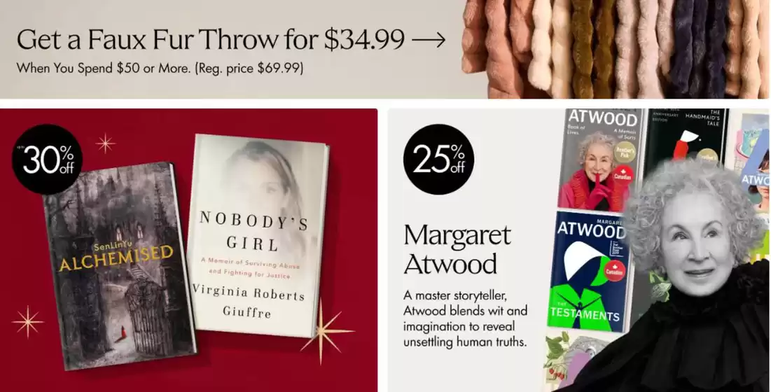 Chapters Indigo catalogue in Brampton | 30% off  | 2025-11-05T00:00:00.000Z - 2025-11-19T00:00:00.000Z