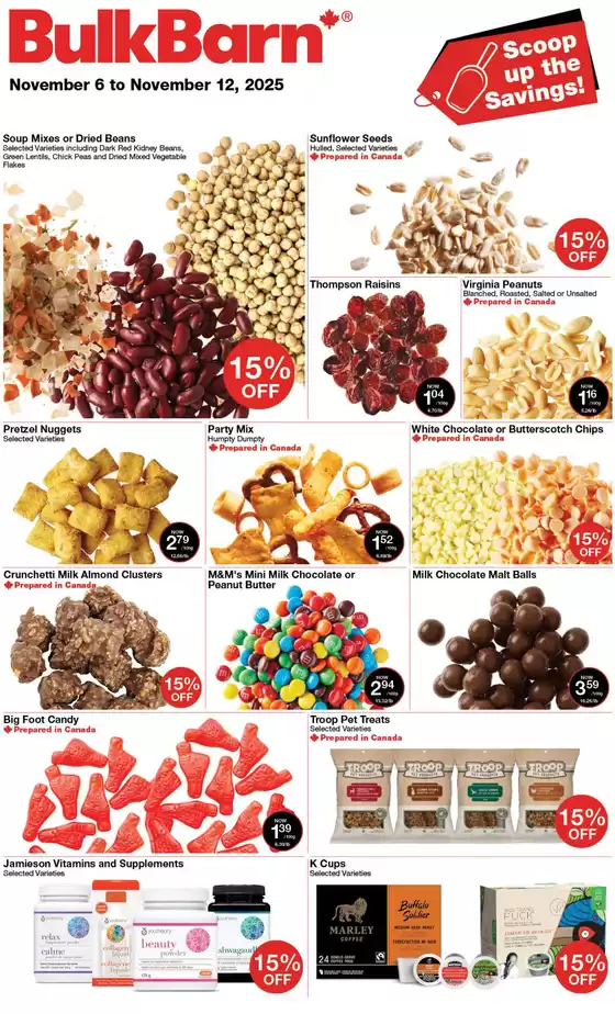 Bulk Barn catalogue in Saskatoon | Scoop up the Savings! | 2025-11-06T00:00:00.000Z - 2025-11-20T00:00:00.000Z