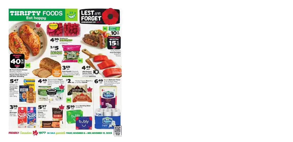 Thrifty Foods catalogue in Toronto | Weekly Flyer | 2025-11-06T00:00:00.000Z - 2025-11-12T00:00:00.000Z