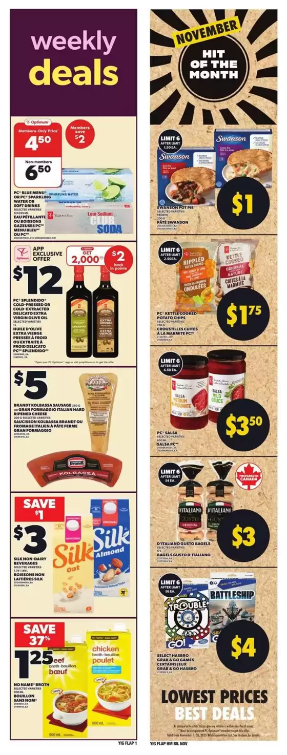 Independent Grocer catalogue in Toronto | Current bargains and offers | 2025-11-06T00:00:00.000Z - 2025-11-12T00:00:00.000Z