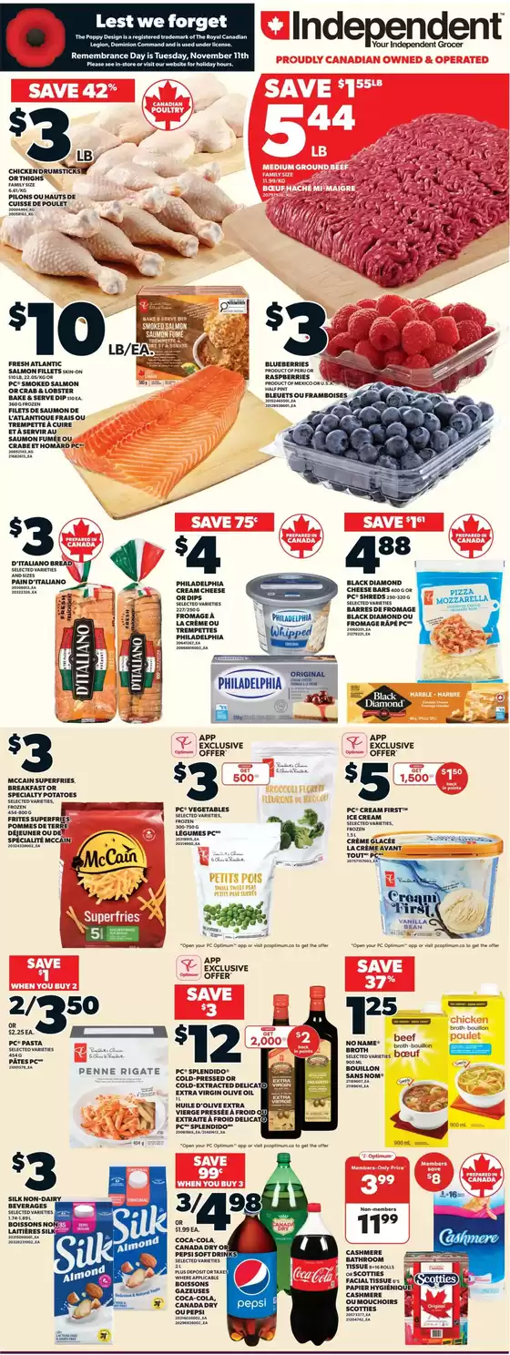 Independent City Market catalogue in Calgary | Independent Grocer (Atlantic) Flyer November 6 to 12 | 2025-11-06T00:00:00.000Z - 2025-11-12T00:00:00.000Z