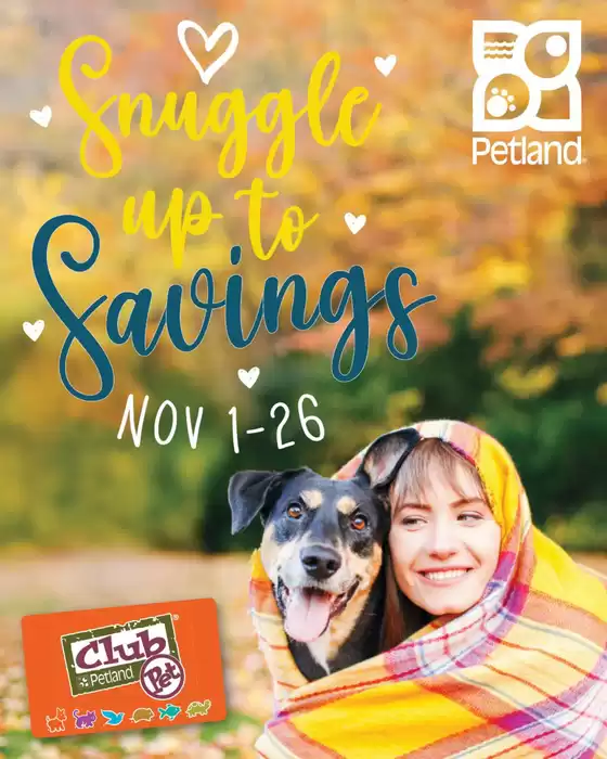 Petland catalogue in Calgary | 20% off | 2025-11-06T00:00:00.000Z - 2025-11-26T00:00:00.000Z