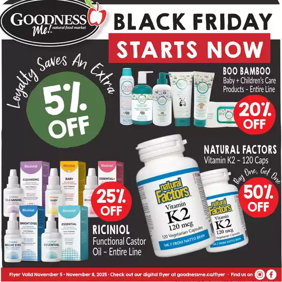 Goodness Me catalogue in Calgary | Black friday starts now | 2025-11-06T00:00:00.000Z - 2025-11-11T00:00:00.000Z