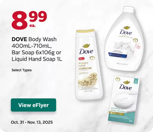 Rexall catalogue | Rexall weekly flyer | 2025-10-31T00:00:00.000Z - 2025-11-13T00:00:00.000Z