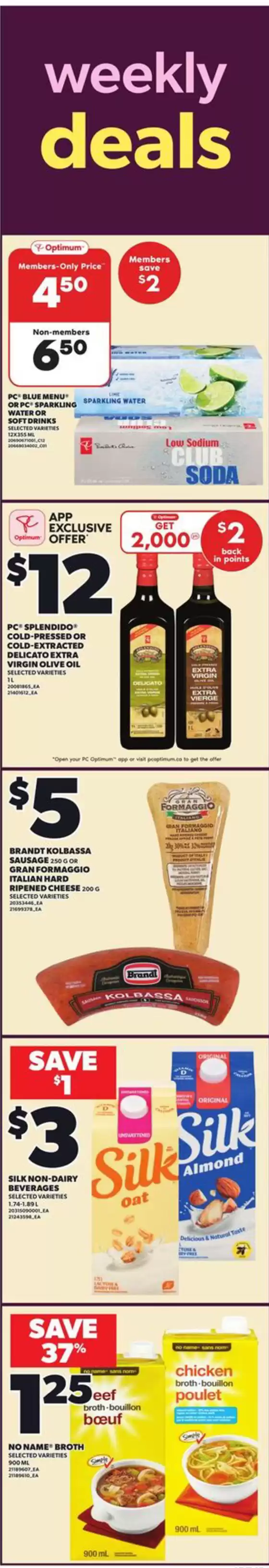 Loblaws catalogue | Weekly deals | 2025-11-07T00:00:00.000Z - 2025-11-12T00:00:00.000Z