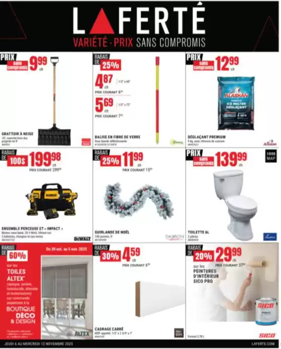 Laferté catalogue in Chandler | Weekly flyer | 2025-11-07T00:00:00.000Z - 2025-11-12T00:00:00.000Z