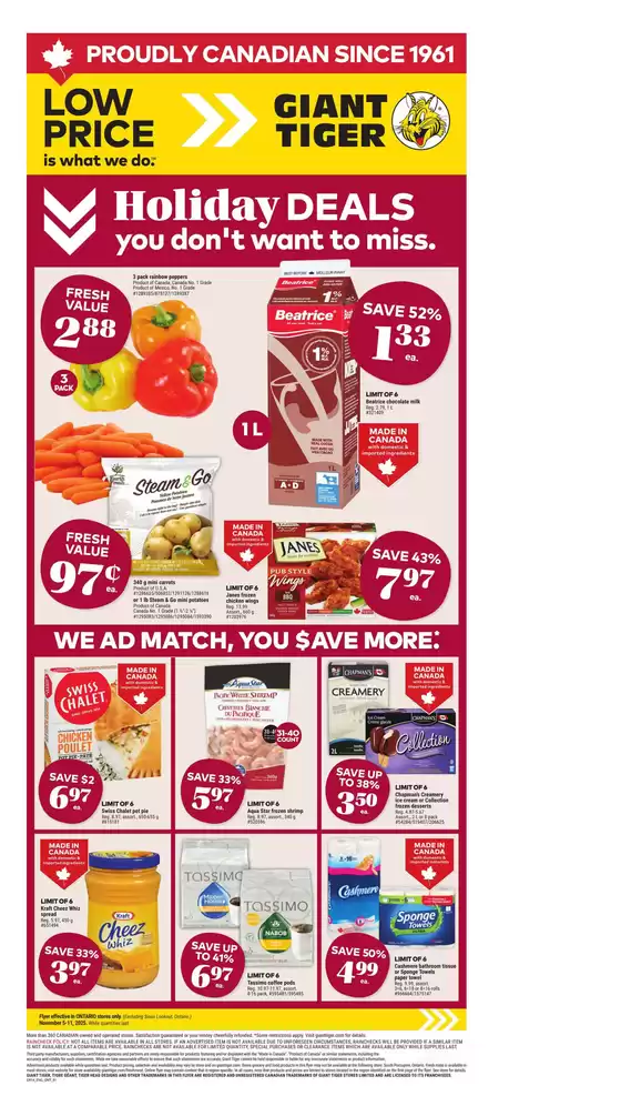 Exclusive deals and bargains