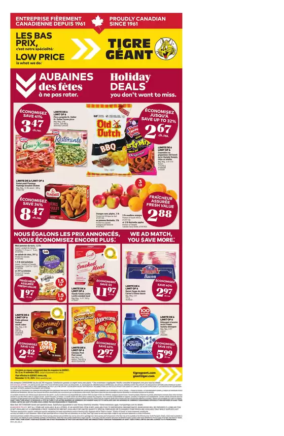 Giant Tiger catalogue in St. Catharines | Attractive special offers for everyone | 2025-11-12T00:00:00.000Z - 2025-11-18T00:00:00.000Z