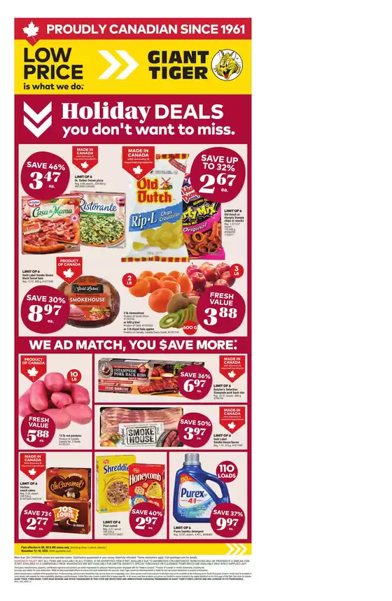Giant Tiger catalogue in St. Catharines | Weekly Flyer | 2025-11-12T00:00:00.000Z - 2025-11-18T00:00:00.000Z