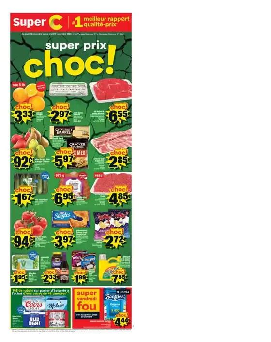 Super C catalogue in St. Catharines | Exclusive deals for our customers | 2025-11-13T00:00:00.000Z - 2025-11-19T00:00:00.000Z