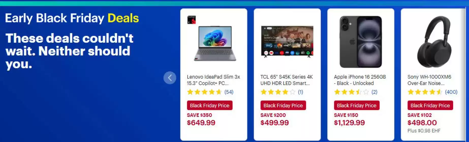 Best Buy catalogue in Vancouver | Early black friday deals  | 2025-11-11T00:00:00.000Z - 2025-11-25T00:00:00.000Z