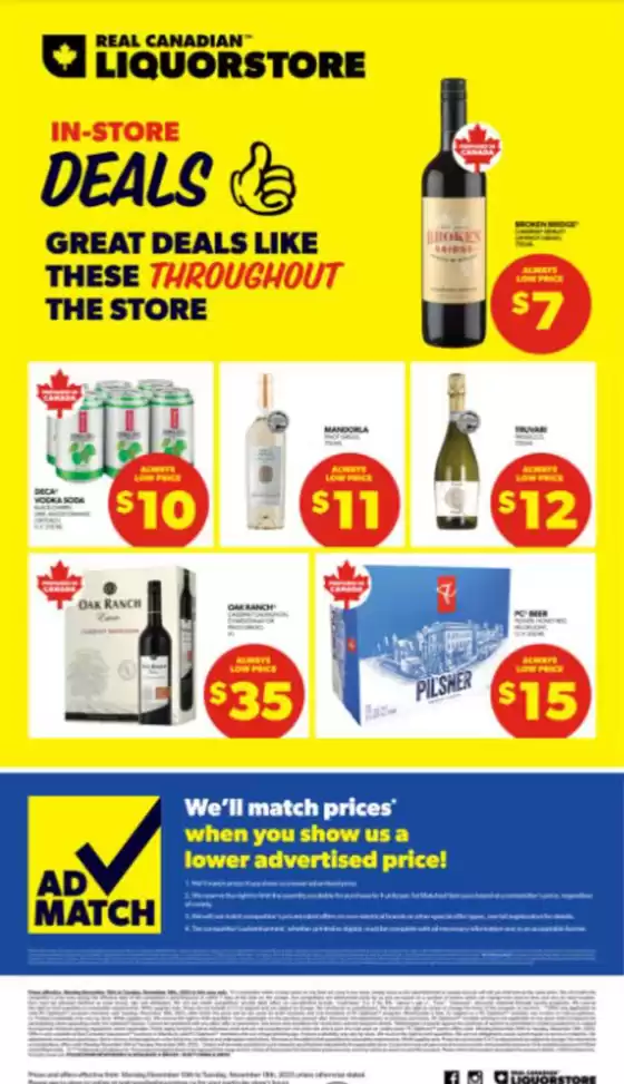 Real Canadian Liquostore catalogue in Kelowna | Weekly flyer  | 2025-11-11T00:00:00.000Z - 2025-11-15T00:00:00.000Z