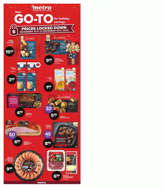 Metro catalogue in Ottawa | Metro weekly flyer Digital | 2025-11-13T00:00:00.000Z - 2025-12-10T00:00:00.000Z