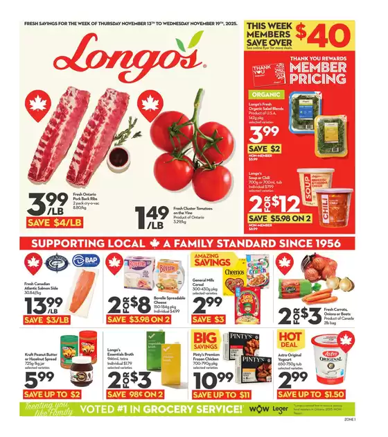 Longo's catalogue in Ottawa | Our best bargains | 2025-11-13T00:00:00.000Z - 2025-11-19T00:00:00.000Z