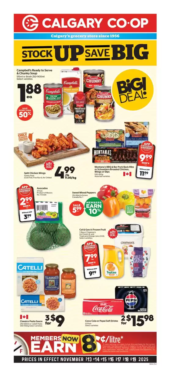 Calgary Co-op catalogue in Smithers | Weekly flyer | 2025-11-13T00:00:00.000Z - 2025-11-19T00:00:00.000Z