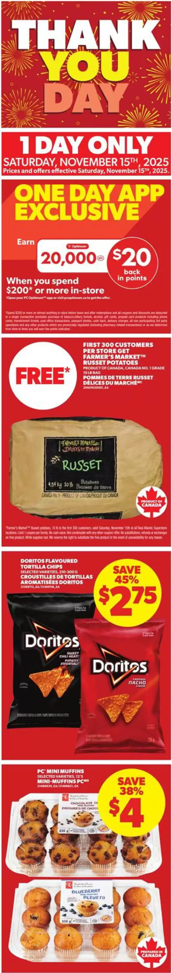 Atlantic Superstore catalogue in Smithers | Weekly flyer | 2025-11-13T00:00:00.000Z - 2025-11-19T00:00:00.000Z