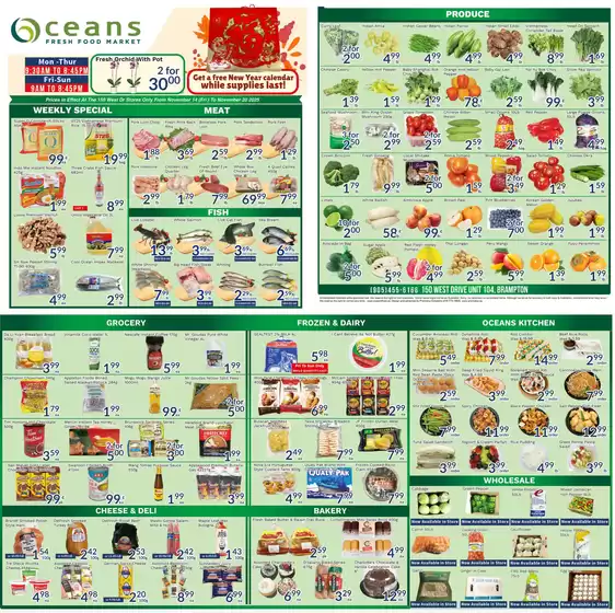 Oceans Fresh Food Market catalogue in Antigonish | Enjoy Special deals everyday | 2025-11-14T00:00:00.000Z - 2025-11-20T00:00:00.000Z