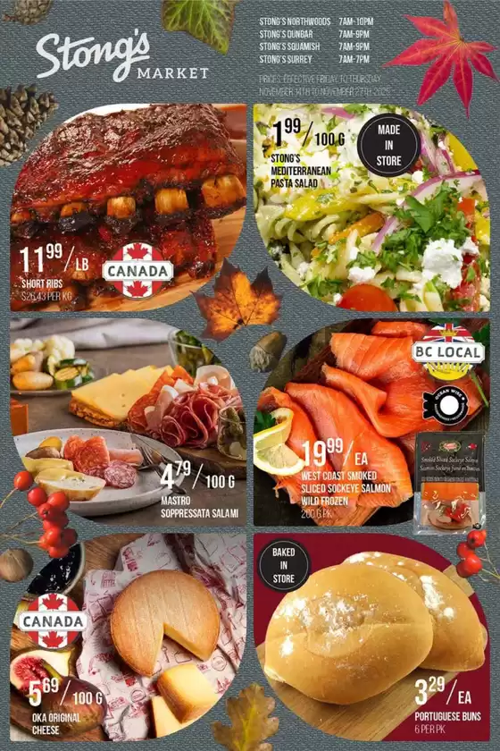 Stong's Market catalogue in Bowmanville | Current Specials | 2025-11-14T00:00:00.000Z - 2025-12-11T00:00:00.000Z