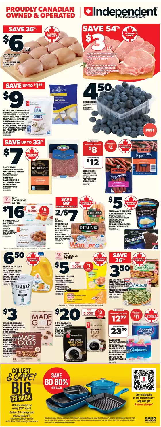 Independent City Market catalogue in Orangeville | Weeky flyer  | 2025-11-14T00:00:00.000Z - 2025-11-19T00:00:00.000Z