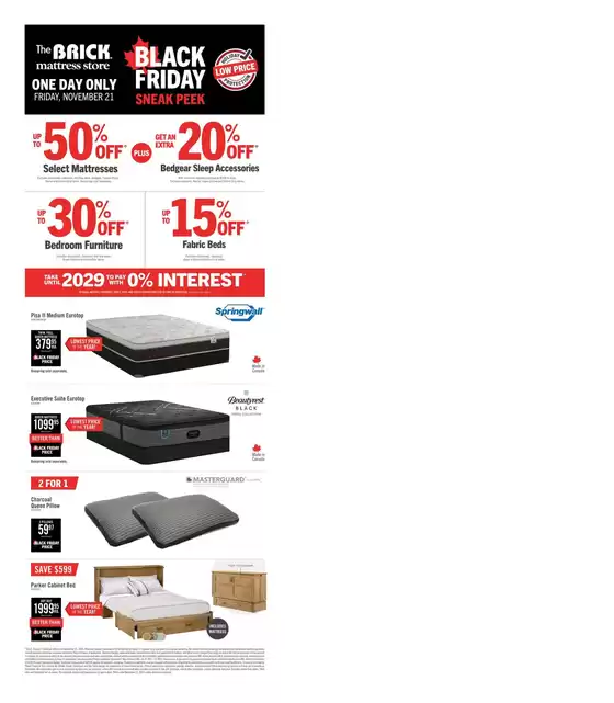 The Brick catalogue in Calgary | Great offer for all customers | 2025-11-21T00:00:00.000Z - 2025-11-27T00:00:00.000Z
