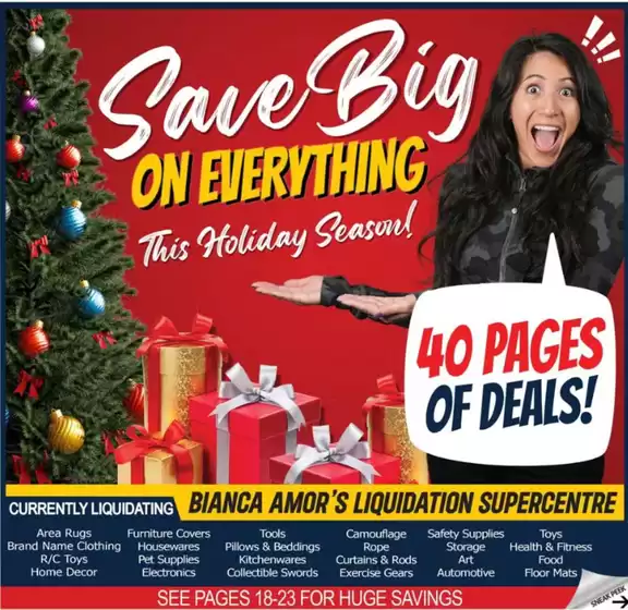 Bianca Amor catalogue in Saskatoon | Save big on everything | 2025-11-17T00:00:00.000Z - 2025-12-24T00:00:00.000Z