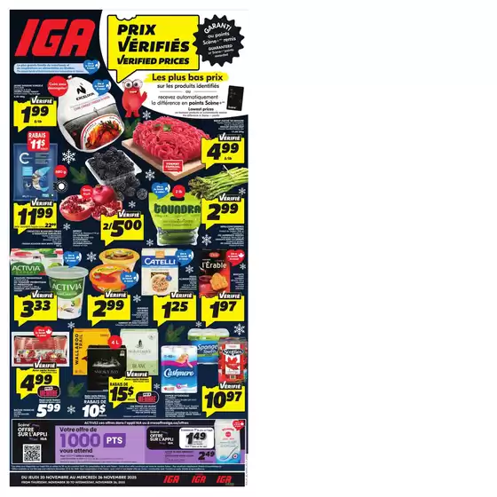 IGA Extra catalogue in Antigonish | Great offer for bargain hunters | 2025-11-20T00:00:00.000Z - 2025-11-26T00:00:00.000Z