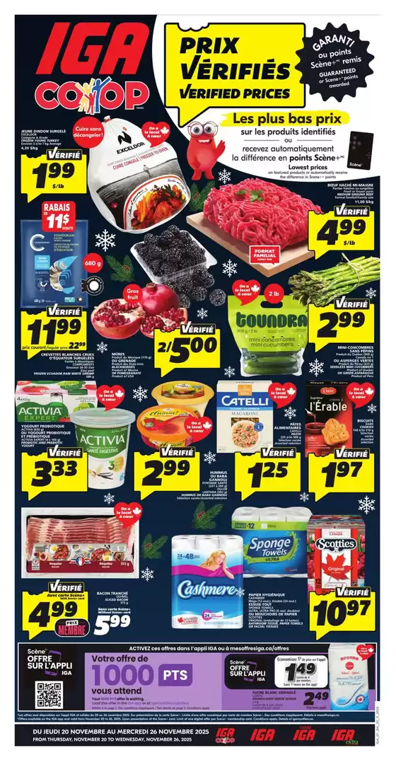 IGA Extra catalogue in Antigonish | Top deals for all customers | 2025-11-20T00:00:00.000Z - 2025-11-26T00:00:00.000Z
