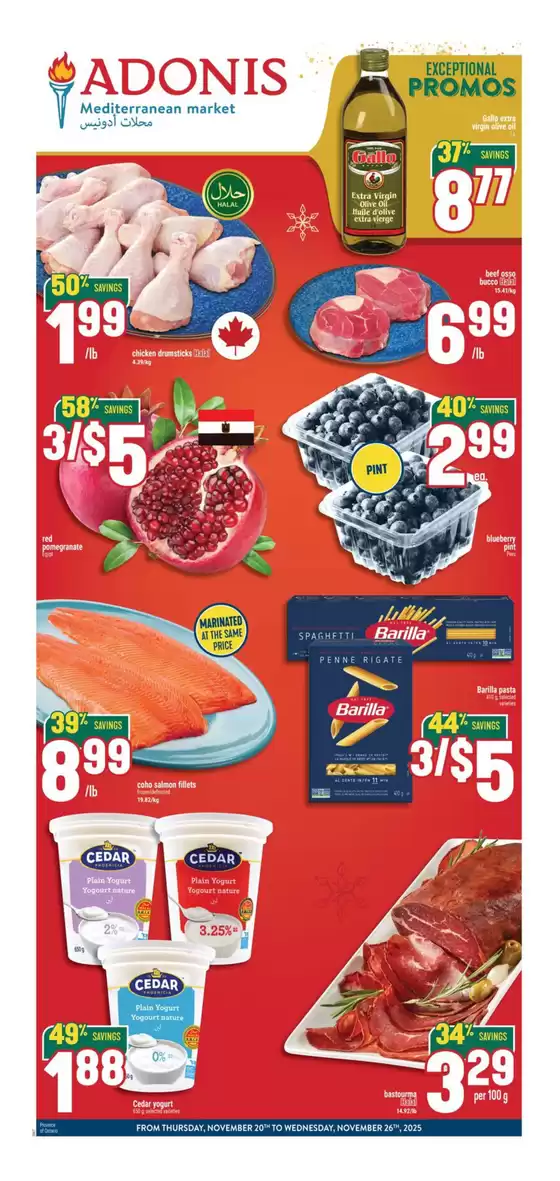 Marché Adonis catalogue in Antigonish | Current deals and offers | 2025-11-20T00:00:00.000Z - 2025-11-26T00:00:00.000Z