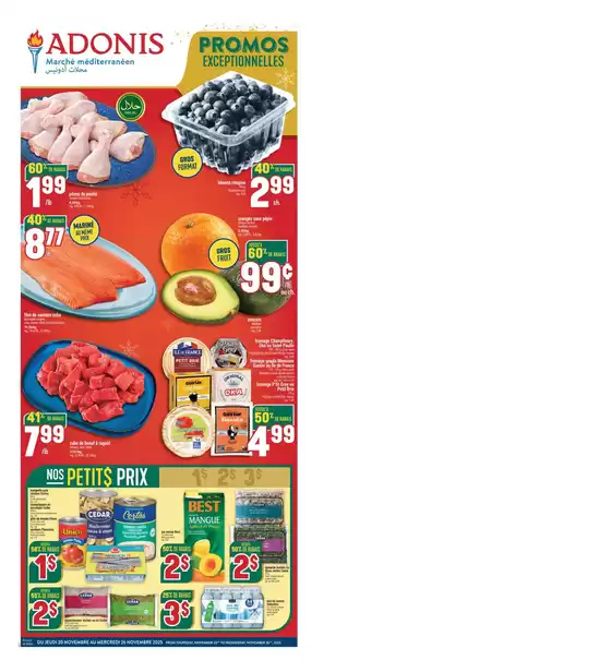 Marché Adonis catalogue in Antigonish | Our best deals for you | 2025-11-20T00:00:00.000Z - 2025-11-26T00:00:00.000Z