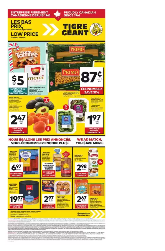 Giant Tiger catalogue in Chatham-Kent | Discounts and promotions | 2025-11-19T00:00:00.000Z - 2025-11-25T00:00:00.000Z