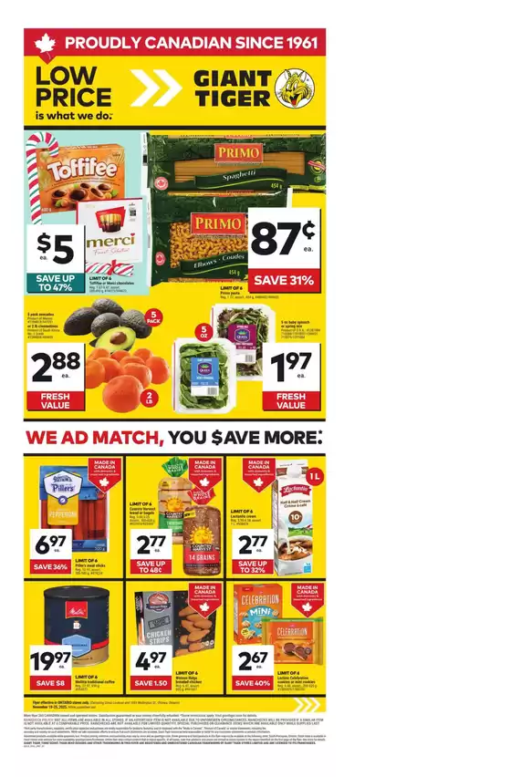 Giant Tiger catalogue in Chatham-Kent | New offers to discover | 2025-11-19T00:00:00.000Z - 2025-11-25T00:00:00.000Z