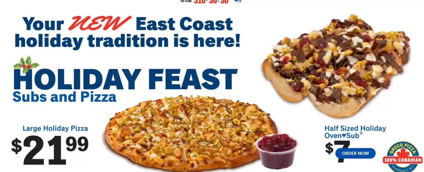 Greco Pizza catalogue in London | Mega meal  | 2025-11-18T00:00:00.000Z - 2025-12-02T00:00:00.000Z