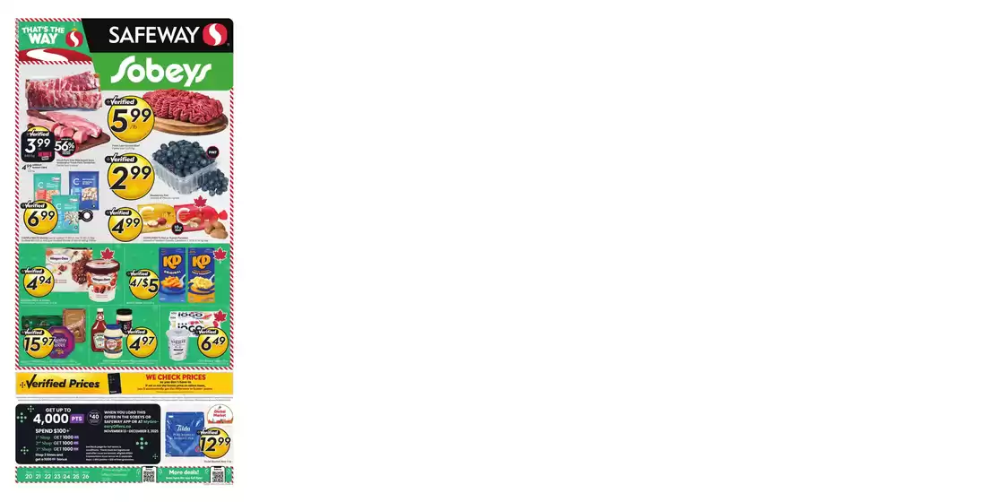 Safeway catalogue | Discounts and promotions | 2025-11-20T00:00:00.000Z - 2025-11-26T00:00:00.000Z